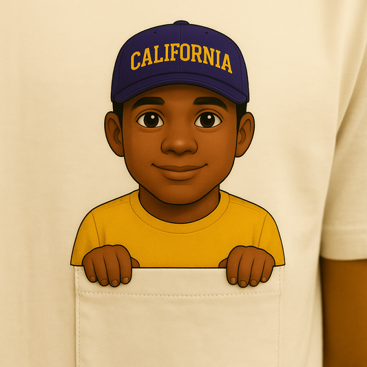 Classic Pocket Person Tee - California