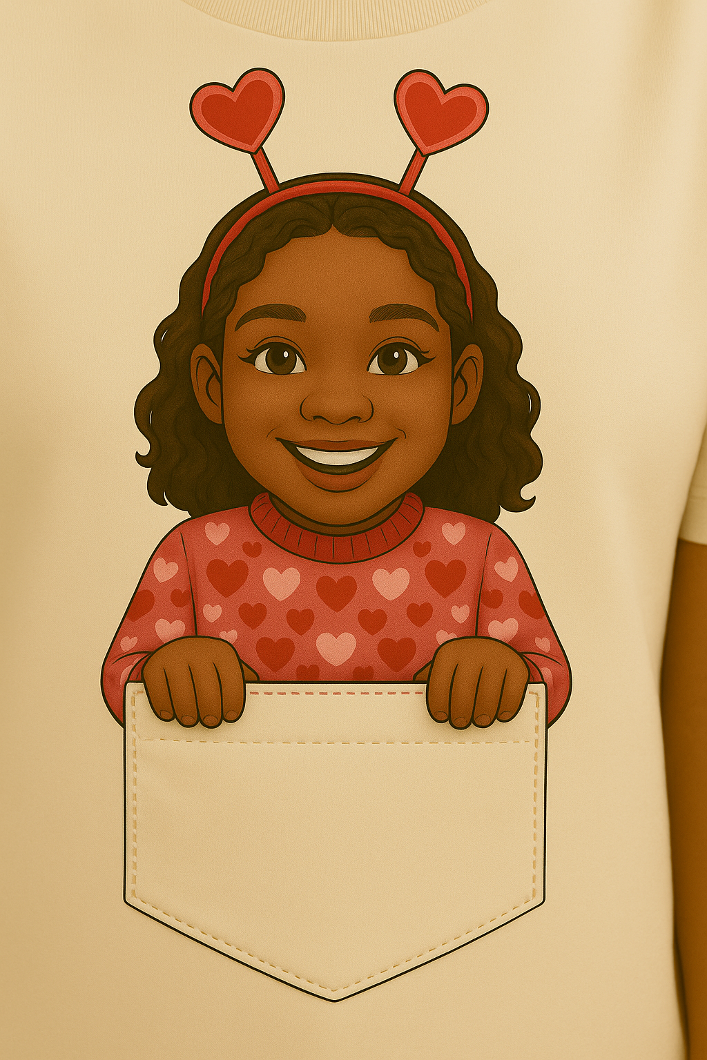Classic Pocket Person Tee - Valentine's Day